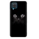Husa Silicon Soft HQ Print, Compatibila Cu Oppo A55 5 G, Black Cat