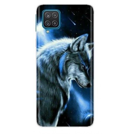 Husa Silicon Soft HQ Print, Compatibila Cu Oppo A55 5G, Wolf