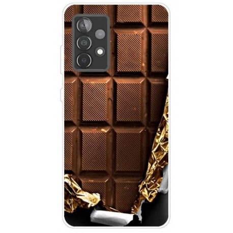 Husa Silicon, Compatibila Cu Samsung Galaxy S22 , Ciocolata
