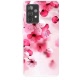 Husa Silicon, Compatibila Cu Samsung Galaxy S22 , Red Flowers