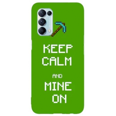 Husa compatibila cu Oppo A16 model Keep Calm and MineHusa compatibila cu Oppo A16 model Keep Calm and Mine