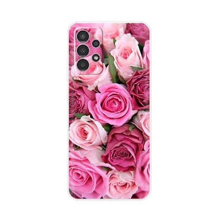 Husa Silicon Compatibila Cu Samsung A53 5G, Roses