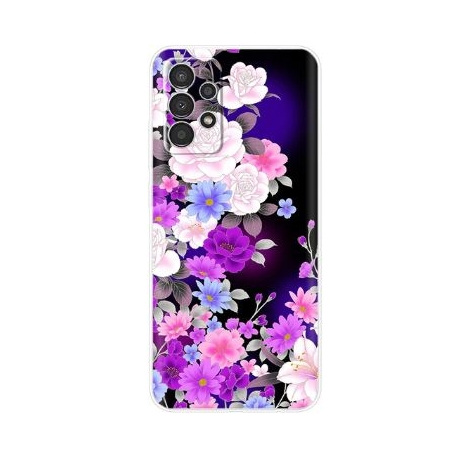 Husa Silicon Compatibila Cu Samsung A53 5G, Flowers