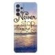Husa Silicon Compatibila Cu Samsung A53 5G, Never Stop