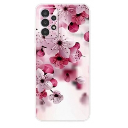 Husa Silicon Compatibila Cu Samsung A53 5G, Flori de Primavara