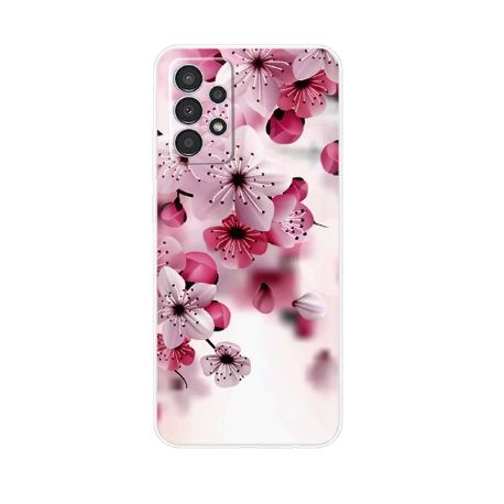 Husa Silicon Compatibila Cu Samsung A53 5G, Flori de Primavara