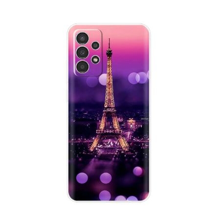 Husa Silicon Compatibila Cu Samsung A53 5G, Tour Eifel