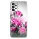 Husa Silicon Compatibila Cu Samsung A53 5G, Trandafiri Roz