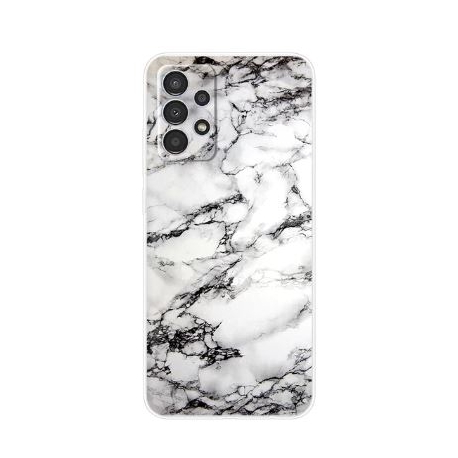 Husa Silicon Compatibila Cu Samsung A53 5G, Marmura alba