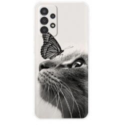 Husa Silicon Compatibila Cu Samsung A53 5G, Meow