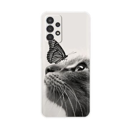 Husa Silicon Compatibila Cu Samsung A53 5G, Meow
