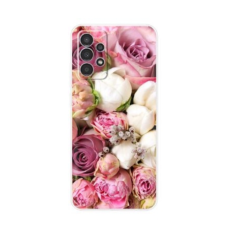 Husa Silicon Compatibila Cu Samsung A53 5G, Buchet