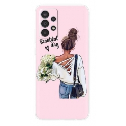 Husa Silicon Compatibila Cu Samsung A53 5G, Beautiful