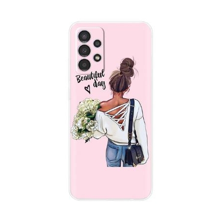 Husa Silicon Compatibila Cu Samsung A53 5G, Beautiful