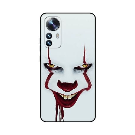 Husa Silicon Compatibila Cu Xiaomi 12 Pro Scary Face