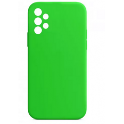 Husa pentru SAMSUNG Galaxy A52 - Silicone Cover (Verde Neon) Blister
