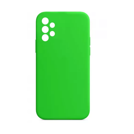 Husa pentru SAMSUNG Galaxy A52 - Silicone Cover (Verde Neon) Blister