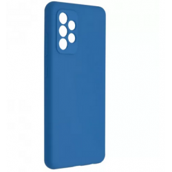 Husa pentru SAMSUNG Galaxy A52 - Silicone Cover (Albastru) Blister