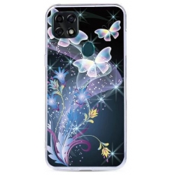 Husa Silicon Soft HQ Print, Compatibila Cu Samsung Galaxy A13 4G, Colorfull Butterflies