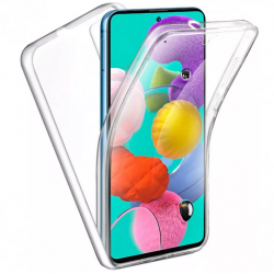 Husa Fully PC 360°, transparenta, compatibila cu Samsung Galaxy A70