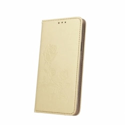 Husa HUAWEI P8 Lite 2017 \ P9 Lite 2017 - Smart Stamp (Auriu - Trandafir)