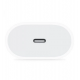 Incarcator de priza Type C cu acumulator Type-C to Lightning, compatibil cu Apple iPhone SE 3 (2022), 18W, alb, 1 metru