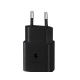 Incarcator de priza USB-C cu cablu Type C to Type C, compatibil cu Samsung Galaxy F13, 25W, negru, 1 metru