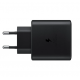 Incarcator de priza USB-C cu cablu Type C to Type C, compatibil cu Samsung Galaxy A53 5G, 25W, negru, 1 metru