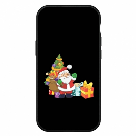 Husa personalizata Paramount model Christmas Presents, compatibila cu Apple iPhone 12 Pro, silicon cu interior microfibra, negru