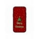 Husa personalizata Paramount model Merry Christmas 1, compatibila cu Oppo A16, silicon cu interior microfibra, negru