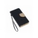 Husa SAMSUNG Galaxy A5 2018 \ A8 2018 - Fancy Book (Negru&Auriu)