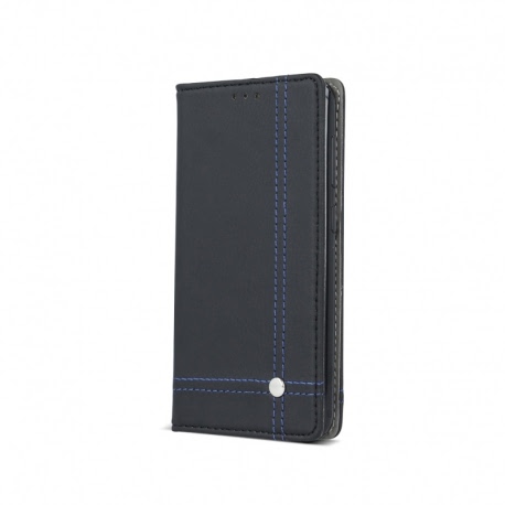 Husa SAMSUNG Galaxy S6 - Smart Focus (Negru & Fir Albastru)