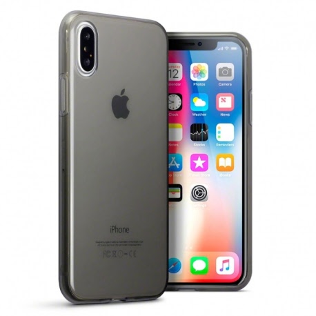 Husa APPLE iPhone X / XS - Ultra Slim (Fumuriu)