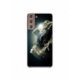 Husa personalizata HQPrint pentru Samsung Galaxy S22 Plus, model Cloudy Earth, multicolor, S1D1M0067