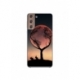Husa personalizata HQPrint pentru Samsung Galaxy S22 Plus, model Moon Tree, multicolor, S1D1M0068