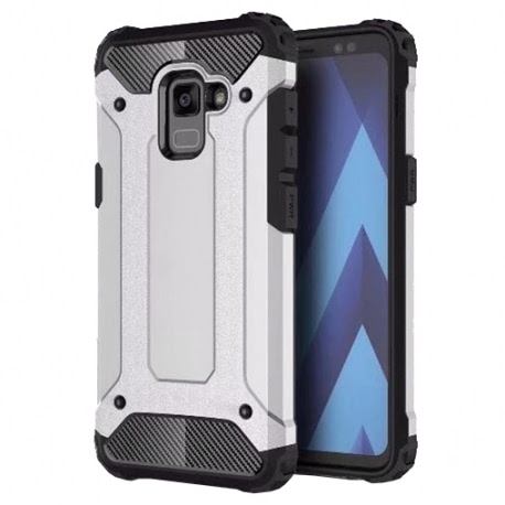 Husa SAMSUNG Galaxy A5 2018 \ A8 2018 - Armor (Argintiu) Forcell