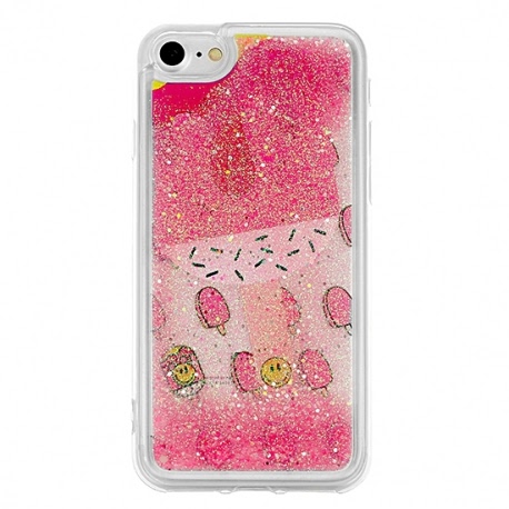 Husa SAMSUNG Galaxy J5 2017 - Glitter Lichid (Ice Cream)