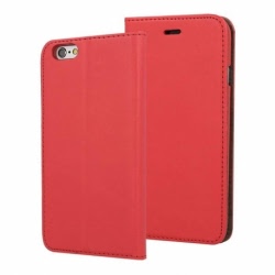 Husa SAMSUNG Galaxy J3 2017 - Magnet Piele (Rosu)