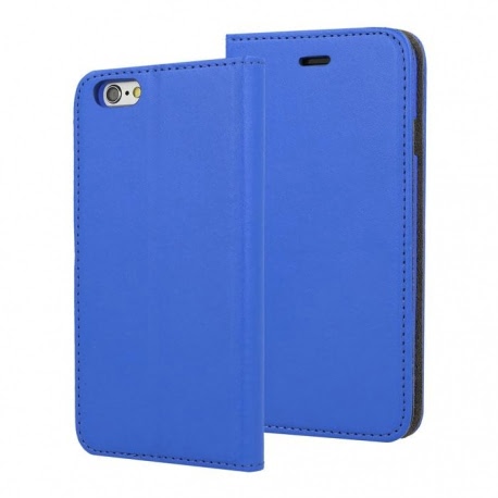 Husa SAMSUNG Galaxy J7 2017 - Magnet Piele (Albastru)