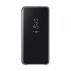 Husa Originala SAMSUNG Galaxy S9 Plus - Clear View (Negru)