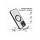 Husa HQ MagSure compatibila cu Samsung Galaxy S23 Ultra, Negru, incarcare wireless