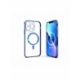 Husa HQ MagSure compatibila cu Apple iPhone 11, Albastru Inchis, incarcare wireless