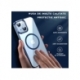 Husa HQ MagSure compatibila cu Apple iPhone 11, Albastru Inchis, incarcare wireless