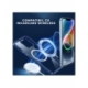 Husa HQ MagSure compatibila cu Apple iPhone 13, Albastru Inchis, incarcare wireless