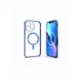 Husa HQ MagSure compatibila cu Apple iPhone 14, Albastru Inchis, incarcare wireless