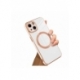 Husa HQ MagSure compatibila cu Apple iPhone 12 Pro Max, Rose Gold, incarcare wireless