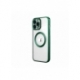 Husa HQ MagSure compatibila cu Apple iPhone 14 Pro, Verde Inchis, incarcare wireless