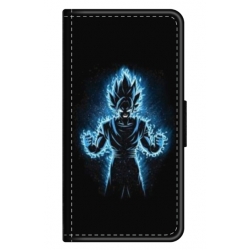 Husa personalizata tip carte HQPrint pentru Xiaomi Redmi 8, model Goku, multicolor, S1D1M0087