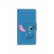 Husa personalizata tip carte HQPrint pentru Samsung Galaxy A02S, model Blue Stich, multicolor, S1D1M0192