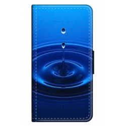 Husa personalizata tip carte HQPrint pentru Samsung Galaxy A03S, model Picatura, multicolor, S1D1M0240